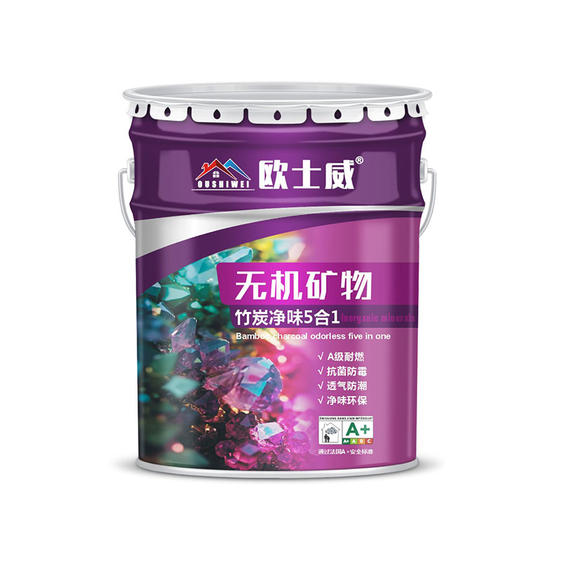 无机矿物竹炭净味5合1